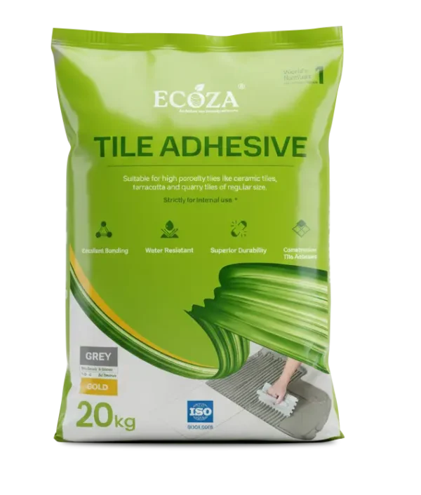 Grey-Gold Tile Adhesive Gold Grey